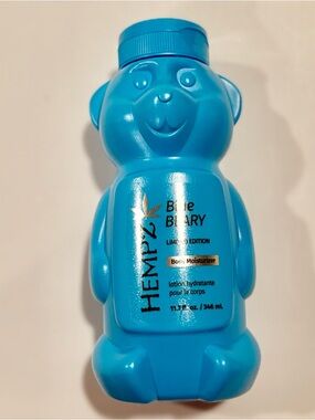 Hempz Limited Edition Blue Bearyy Body Moisturizer / 11.7oz / 346ml / NEW tags
